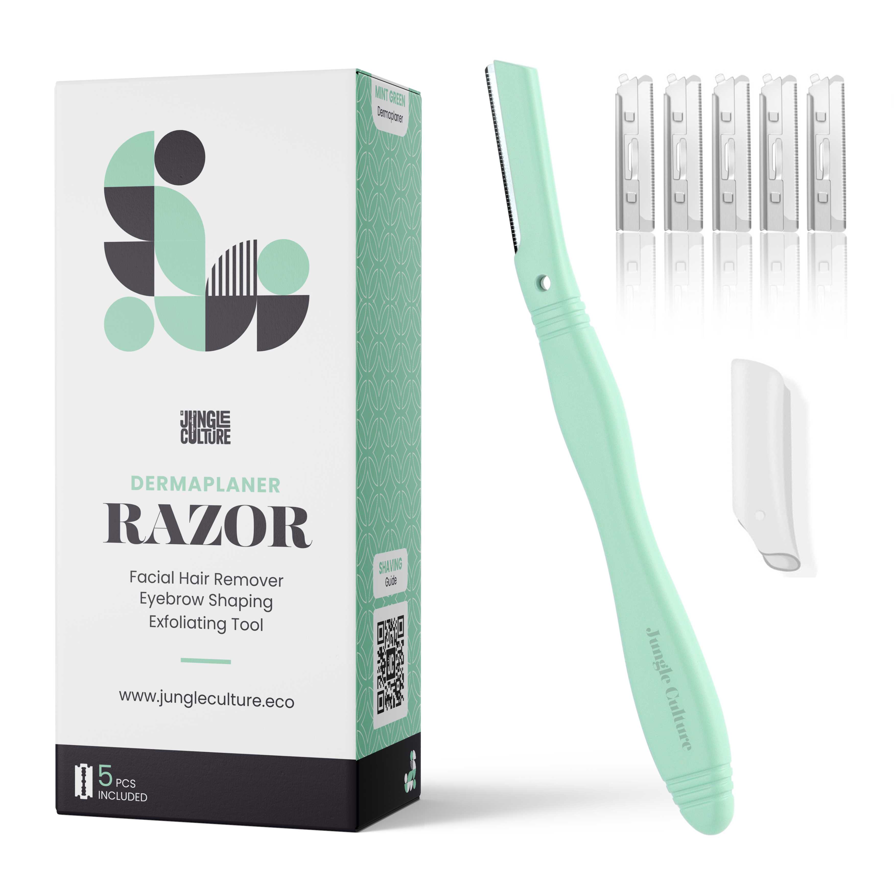 Dermaplaner - Reusable Metal Eyebrow Razor / Shaper-7