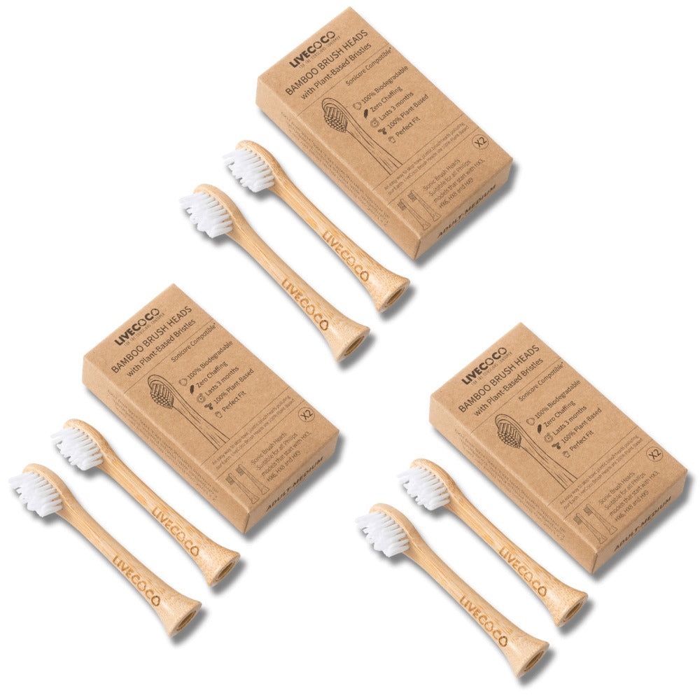 LiveCoco™ Sustainable Brush Heads – Oral-B & Sonicare Compatible-4